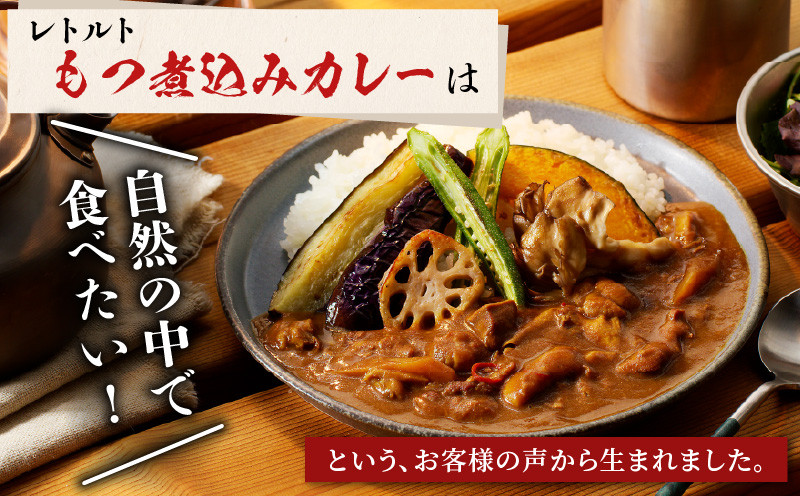 鳥市Kitchen特製 こだわりの煮込みカレー 5個セット カレー レトルト 煮込みカレー 惣菜 総菜 冷凍 便利 時短 人気 モツ