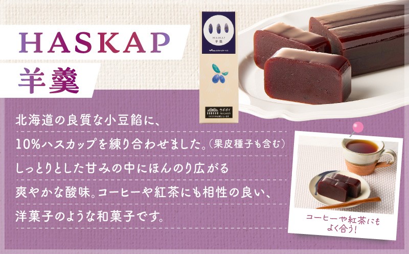 【5営業日以内に発送】【ハスカップ商品詰め合わせ】 HASKAP羊羹 ハスカップ ティーバッグ 濃縮顆粒 ロニセラ 大根 のど飴 ようかん フレーバーティー あめ