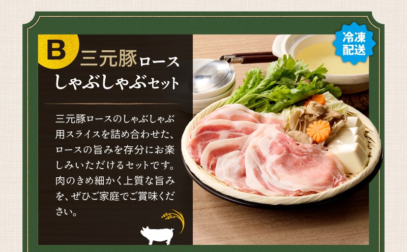 【全12回 毎月定期便】日本の米育ち平田牧場の満足セット！ 定期便 定期 肉 お肉 にく 豚 豚肉 ブタ ぶた 三元豚