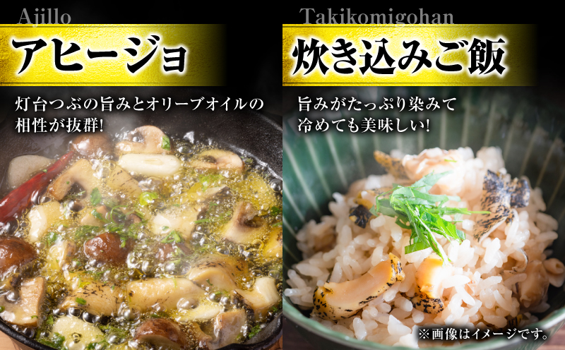 北海道苫小牧産 冷凍ボイル灯台つぶ（3パック入） つぶ 刺身 炉端焼き 煮付け 串焼き 冷凍ボイル 栄養豊富