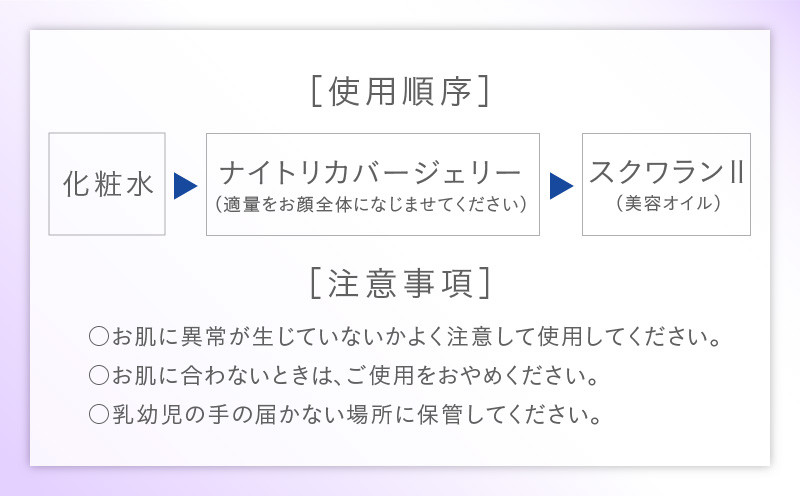 HABA ナイトリカバージェリー 夜用ジェル美容液 スキンケア 美容液 美容 ナイトリカバージェリー 美肌効果 うるおい成分 ジェル ふっくら もちもち 浸透
