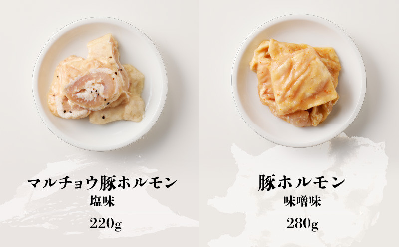 北海道樽前工房のホルモン 食べ比べ 6種セット 計1860g ホルモン 豚ホルモン 大腸ホルモン マルチョウ シマ腸 食べ比べセット 焼肉 バーベキュー BBQ 味噌ホルモン