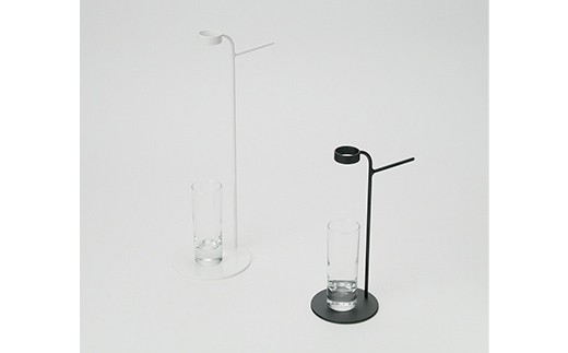 Vase Line-M （ベース　ライン　エム） 一輪挿し ホワイト EB8-0711 