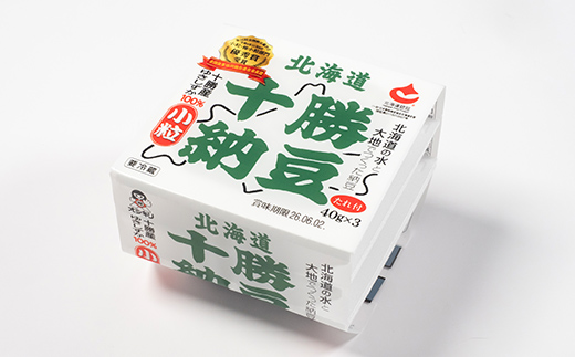 十勝納豆 小粒（40ｇ×3P　12ユニット入） EB8-0399