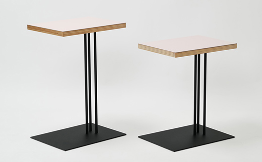 Rectangle side table （レクタングルサイドテーブル） ワークデスク H600 ブラック_パウダー EB8-0643 