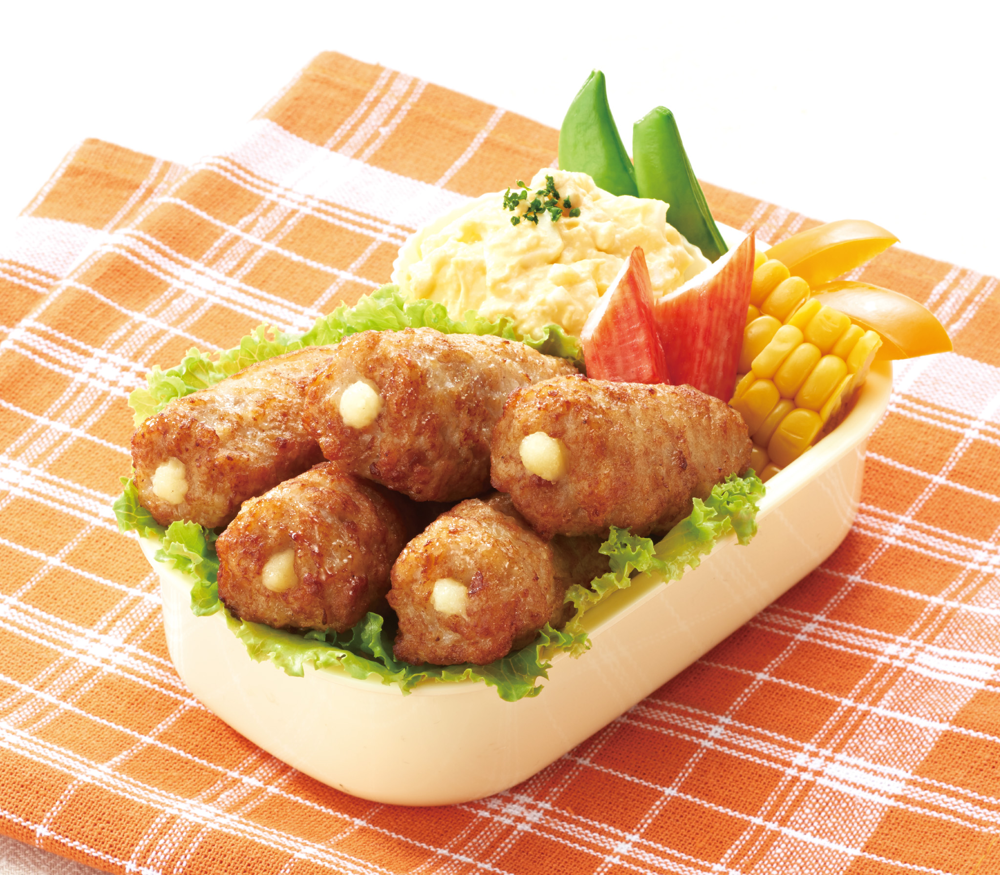 お肉で巻いたチーズ120ｇ（6個入）ｘ15個