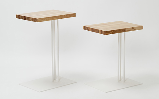 Rectangle side table （レクタングルサイドテーブル） ワークデスク H600 ホワイト_集成材 EB8-0642 