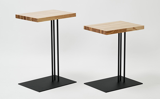 Rectangle side table （レクタングルサイドテーブル） ワークデスク H500 ブラック_集成材 EB8-0631 