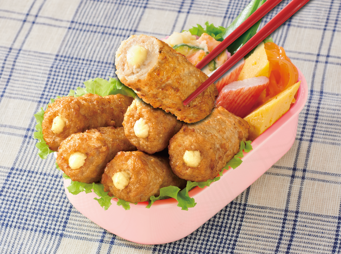 お肉で巻いたチーズ120ｇ（6個入）ｘ15個