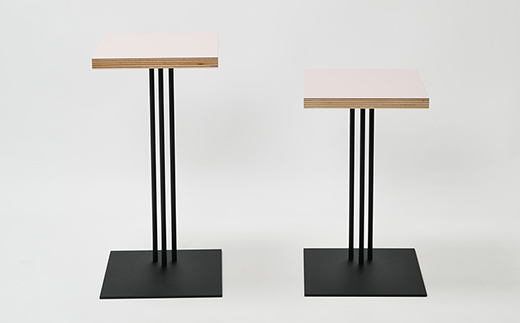 Rectangle side table （レクタングルサイドテーブル） ワークデスク H500 ブラック_パウダー EB8-0633 