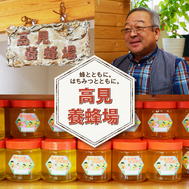【北海道滝川産】高見養蜂場の純粋はちみつ(アカシヤ600g×2本)｜国産 日本製 天然 無添加 純粋 非加熱 生はちみつ ミツバチ ハニー 栄養 健康 美容 ビタミン ミネラル 抗生物質 プロポリス アミノ酸 濃厚 ギフト 贈答