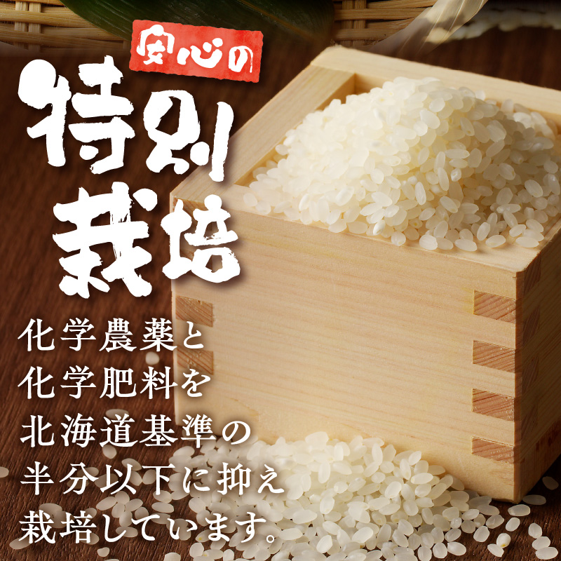 《令和7年産》特別栽培米ななつぼし 10kg×6ヵ月定期便 | 16年連続特A ブランド米 白米 精米 米 お米 こめ 減農薬 単一原料米 ご飯 北海道米 北海道 滝川市