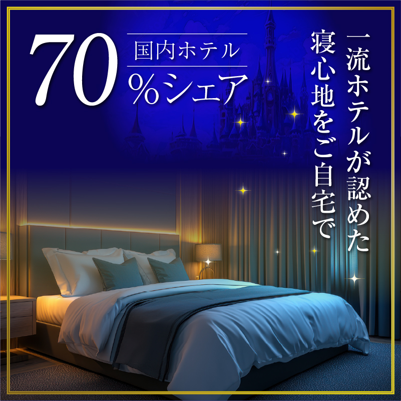 羽毛布団 Royalシリーズ ホワイトグースダウン90% 肌掛け ダウンケット 通年【キング】400dp以上 ホテル仕様 完全国内生産 北海道滝川市