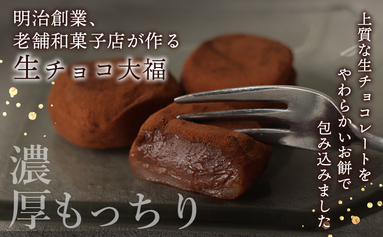 月寒生ショコラ大福　12粒入【17004502】