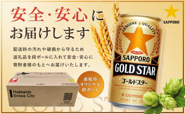 『定期便：全5回』GOLDSTAR 350ml×24本 ゴールドスター【880100051905】