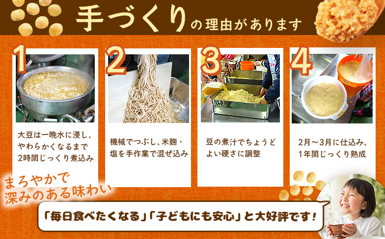自家製味噌　700g×2パック【31001501】