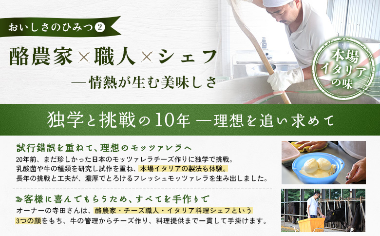 モッツァレラチーズ4個入セット【15000302】