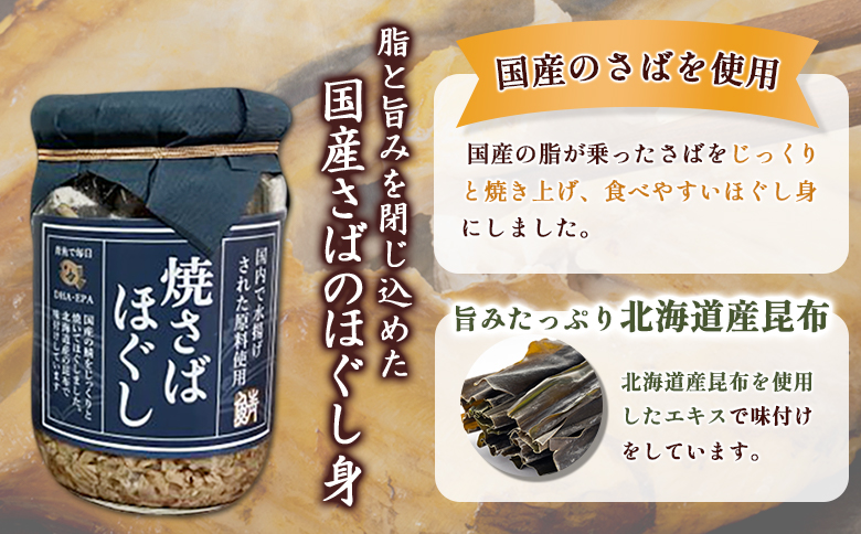 真ほっけほぐし×焼さばほぐし2個セット【04001001】