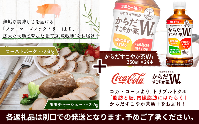 モモチャーシュー＆ローストポークとからだすこやか茶のセット【C9901101】
