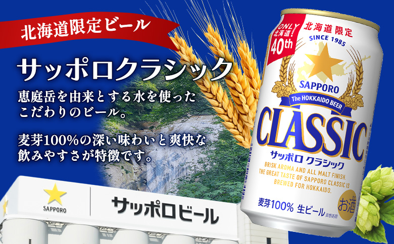 特製いかの一夜干し(5枚入り）とサッポロクラシックのセット【C9901901】