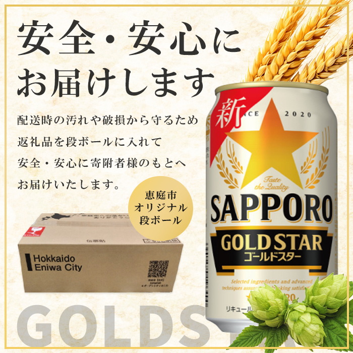 『定期便：全6回』 GOLDSTAR350ml×24本 ゴールドスター【300100251906】