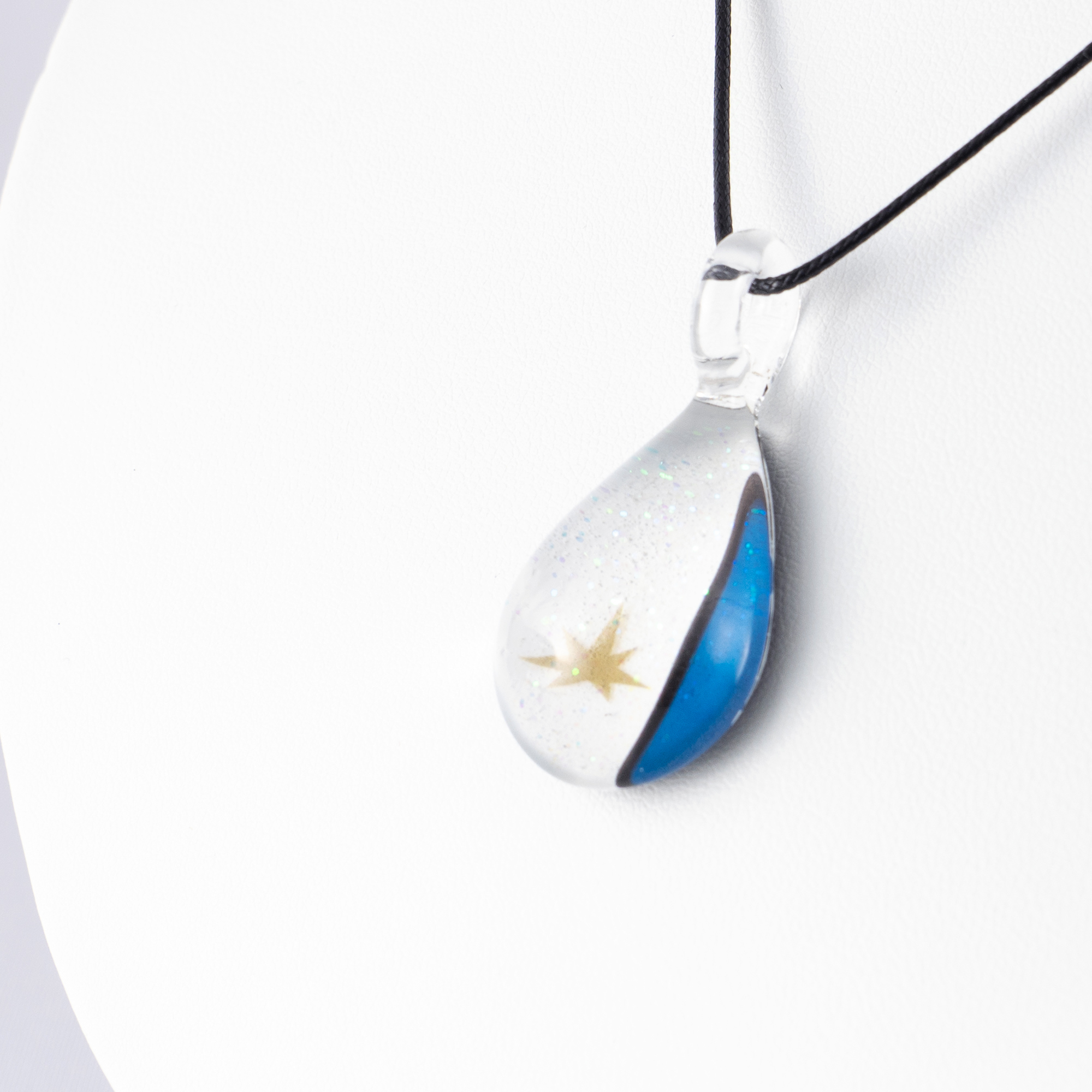 NORTH ONE GLASS JEWELRY  ２個セット FIGHTERS COLOR DROP+F VILLAGE NIGHT VIEW ガラスアクセサリープレゼント