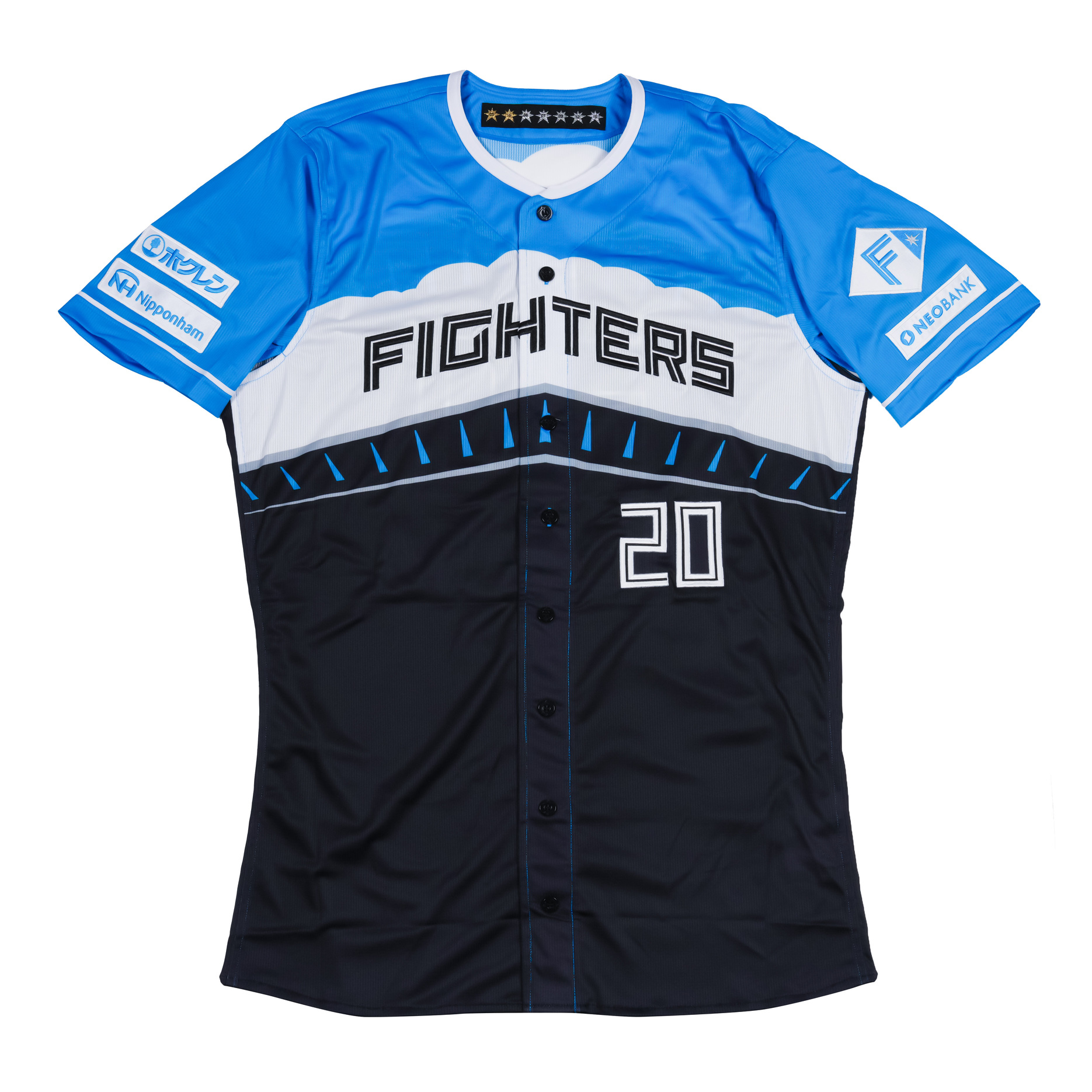 【上原健太#20】エスコンフィールドユニフォーム2025 選手着用モデル【選手直筆サイン入り】