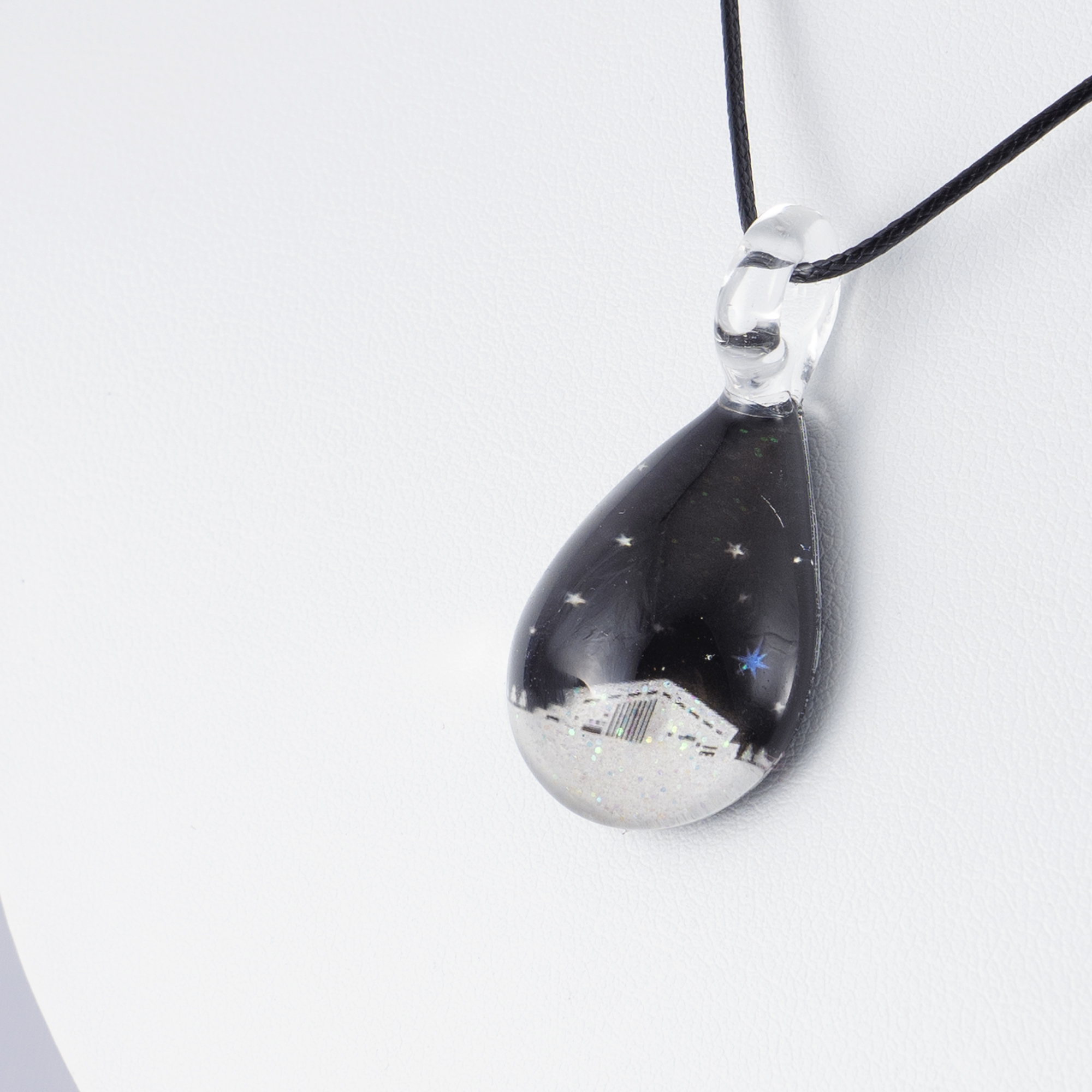 NORTH ONE GLASS JEWELRY  ２個セット FIGHTERS COLOR DROP+F VILLAGE NIGHT VIEW ガラスアクセサリープレゼント