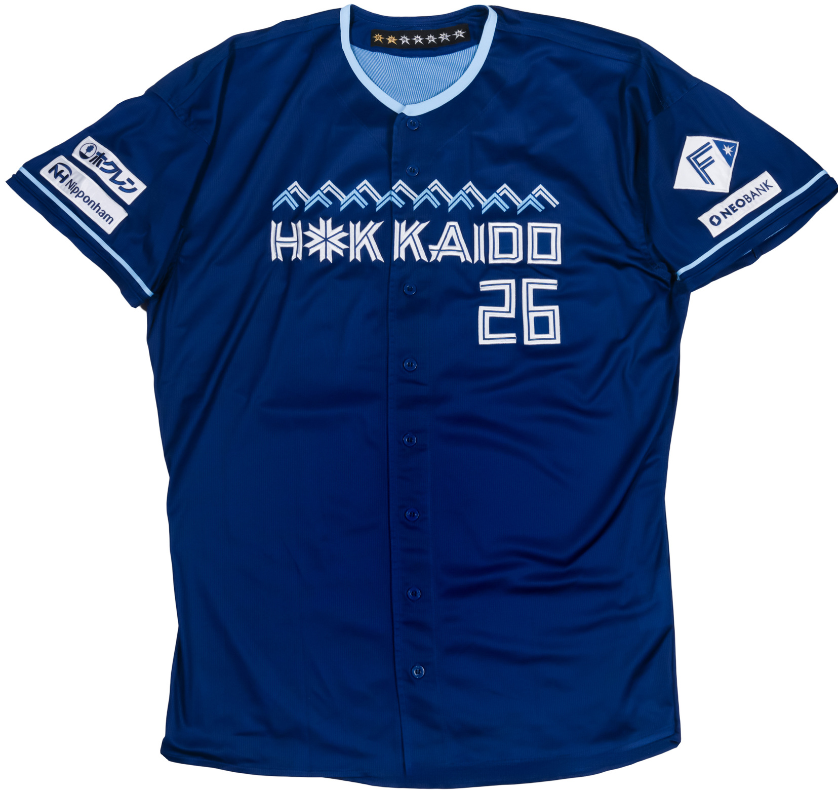 【田中正義#26】WE LOVE HOKKAIDO & FIGHTERS 2025ユニフォーム 選手着用モデル【選手直筆サイン入り】