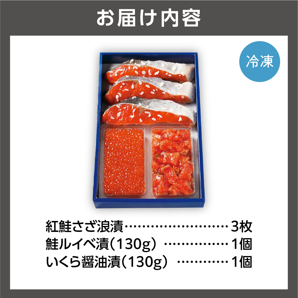 佐藤水産 吟穣百撰(GB)｜ふるさと納税 石狩市 北海道 さざ浪漬 いくら醤油 鮭 ルイベ漬 バラエティセット 詰合せ 詰め合わせ セット 魚卵人気セット