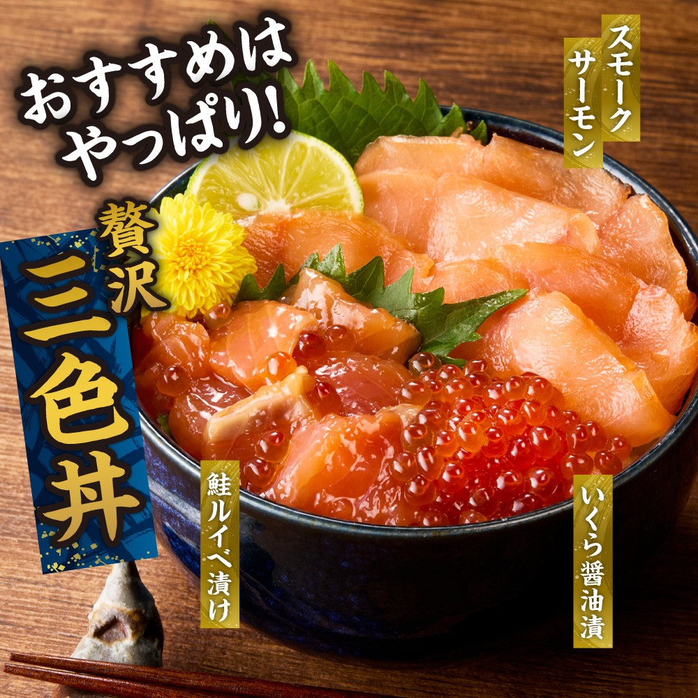 佐藤水産 北海道スモークサーモンといくら・鮭ルイべ漬