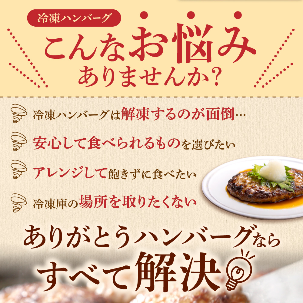 北海道産ありがとうハンバーグ90g×12