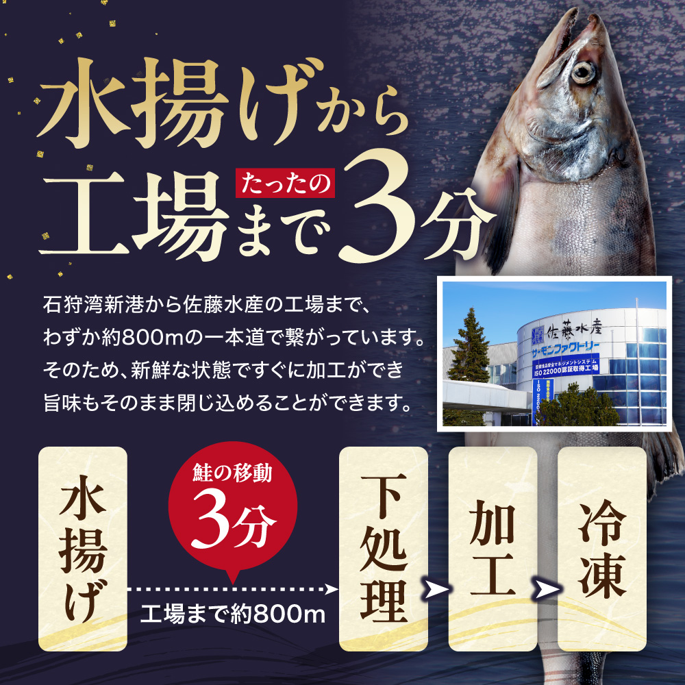 ＼ 秋まつり限定品 ／【11月発送】佐藤水産 鮭ルイベ漬780g（130g×6）大容量セット｜ふるさと納税 サケ いくら 魚卵 海鮮 北海道 石狩市