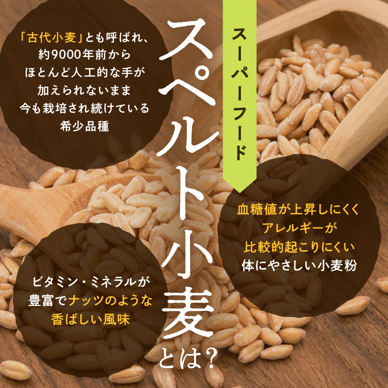【18 BAKERY】スペルト小麦シリーズセット［スペルト角食・スペルトカンパーニュ・スペルトチャバタ・スペルトくるみメープル］