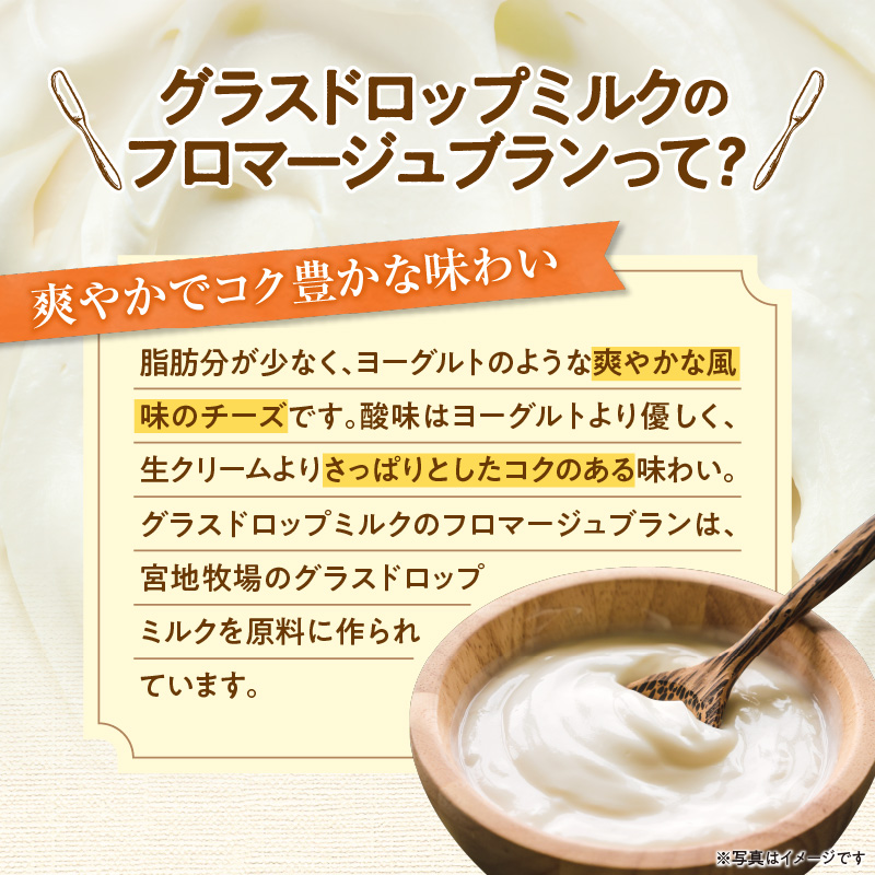 宮地牧場のグラスドロップミルクで作るフロマージュブランセット 【 食塩不使用 フレッシュタイプチーズ 菩提樹 天然 ハチミツ 牧草だけを食べて育った牛 生乳 加工品 贈り物 お取り寄せ ギフト お中元 お歳暮 のし 熨斗 北海道 清水町  】