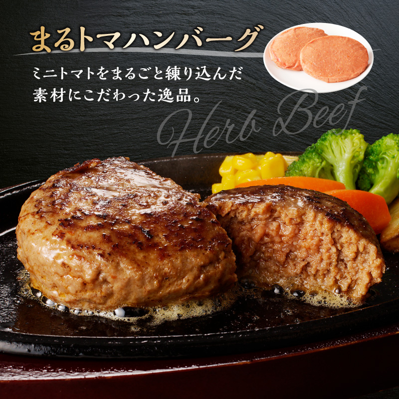 【北海道産牛肉100％】十勝スロウフード の 冷凍ハンバーグセット！【冷凍 トマト ハンバーグ 冷凍ハンバーグ 牛100％ 牛肉ハンバーグ 国産ハンバーグ 夕飯 おかずに 簡単調理 焼くだけ】_S006-0182