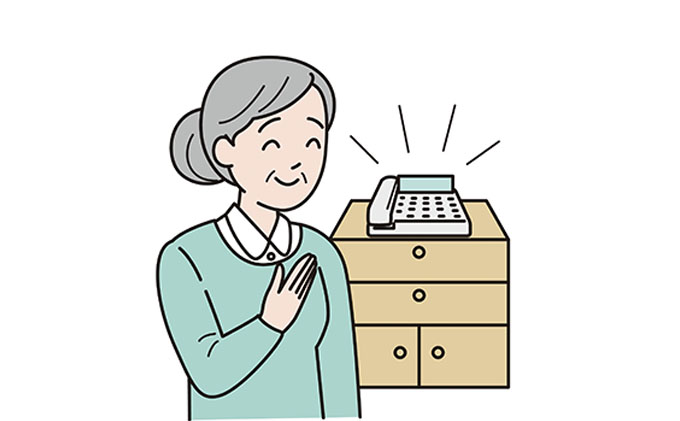郵便局のみまもりサービス「みまもりでんわサービス（固定電話6か月間）」 ／ 見守り お年寄り 故郷 厚岸町 地域のお礼の品 自動音声 体調確認 お知らせ 