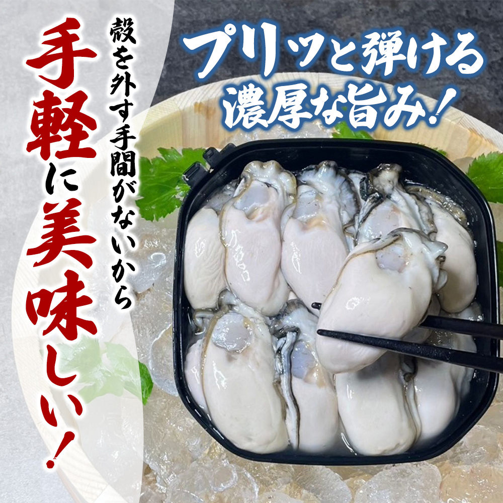 北海道 厚岸産  お手軽 生食用 剥き牡蠣 500g×1パック 【光輝】 [ ムキ牡蠣 むき身 生牡蠣 かき カキ 生 ムキカキ むきがき むき牡蠣 ムキガキ ] 