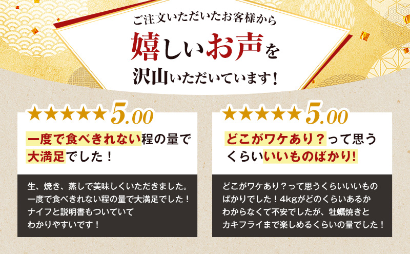 11月～3月 定期便 訳あり ハーフ 規格外 牡蠣 北海道厚岸産 殻付カキ 約2kg（11～25個）カキナイフ付 生食 魚貝類 生牡蠣 かき 生カキ カキフライ マルえもん いびつな形 四季によって違う味わい コクがあり濃厚
