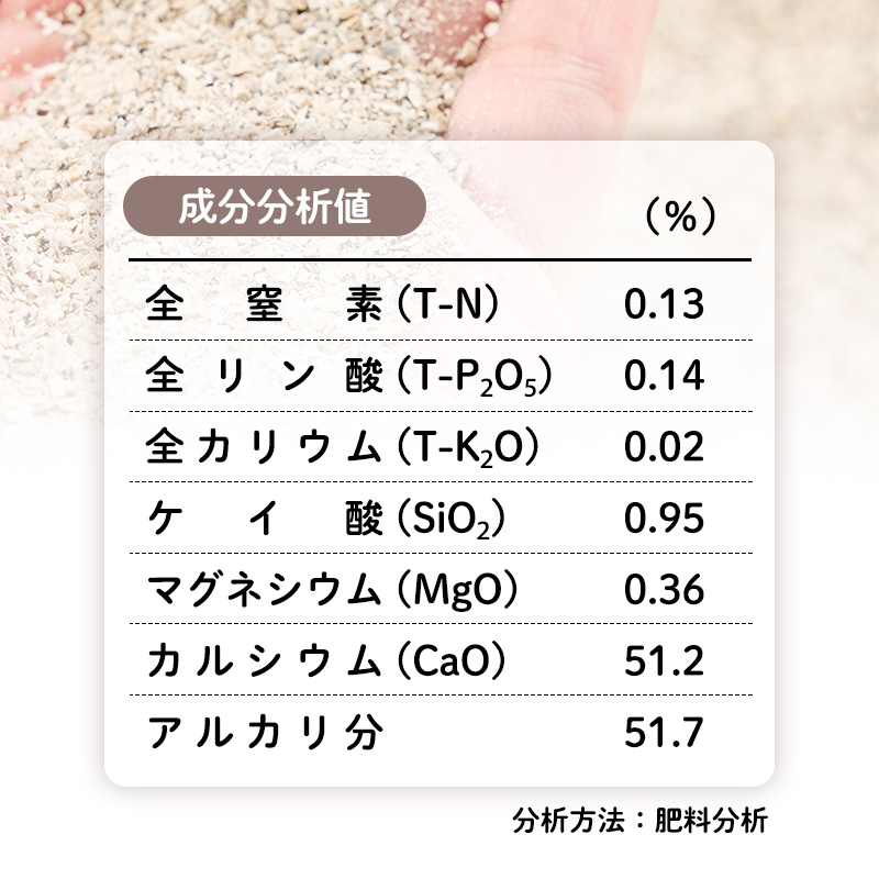 土壌改良材 かきのすけ 1.7kg×3袋 (合計5.1kg) 【村上石材工業】[ カキ殻石灰 有機石灰 牡蠣の殻 酸性土壌を中和 ミネラル豊富 肥料 園芸 家庭菜園 野菜 花 木 ] 