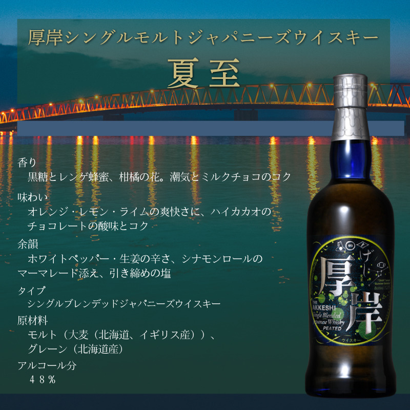 厚岸シングルブレンデッドジャパニーズウイスキー「夏至」＆ 鮮さんま [ ウイスキー 洋酒 酒 お酒 晩酌 さんま 魚 魚介類 鮮魚 旬  詰め合わせ セット 北海道 厚岸町 ]