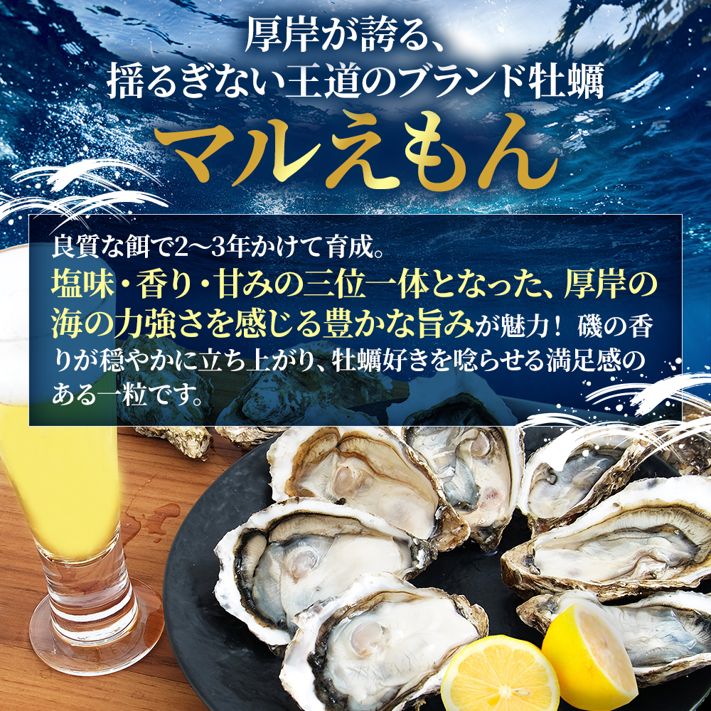 定期便 4回 季節によって味が違う！春夏秋冬「 牡蠣 」 【配送不可：沖縄・離島】 魚貝類 生牡蠣 かき マルえもん
