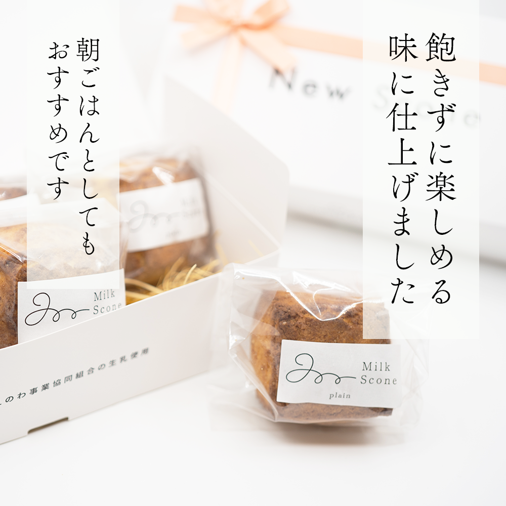 Milk Scone（プレーン1種×6個）J FARM AMUSE 株式会社（MARUYAMA MILK STORE）