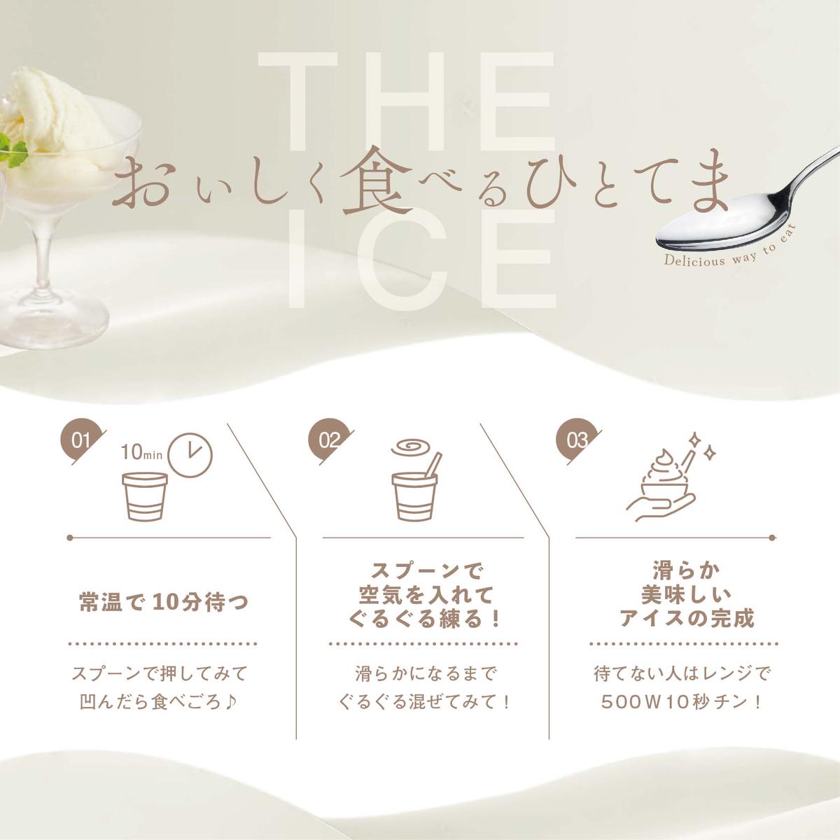 【隔月3回定期便】【THE ICE】5種食べ比べ 5個セット【CJB030206】