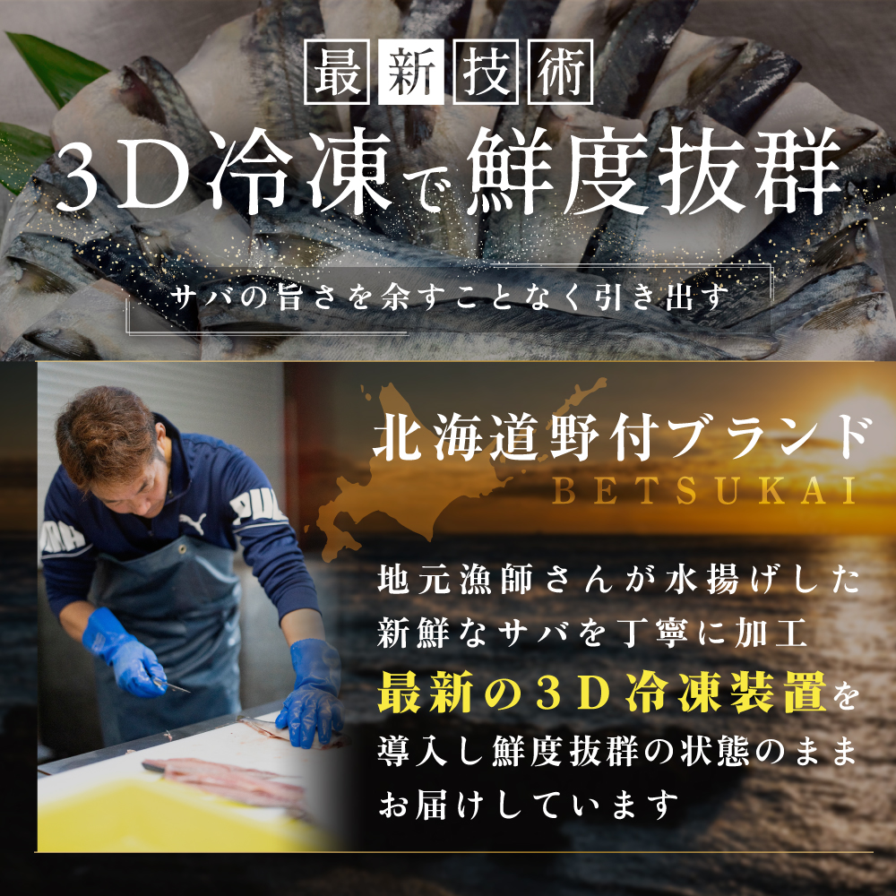 【訳あり】塩 サバ フィレ 2kg 【BS0000008】