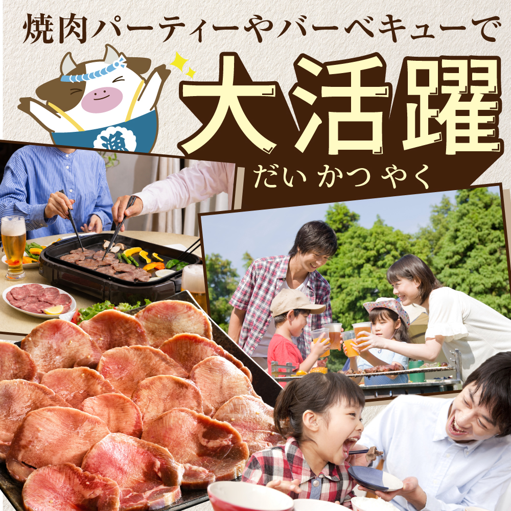 味付き厚切り牛タン500g【NM0000003】