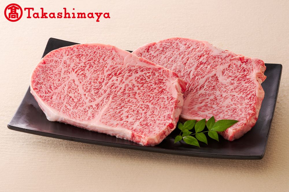 北海道産 別海和牛ロースステーキ 500g【北海道別海町産】250g×2パック【高島屋選定品】