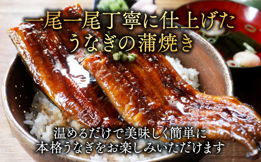 （6月発送）国産　特上うなぎ 2尾 合計 260g 以上【OT000O130】