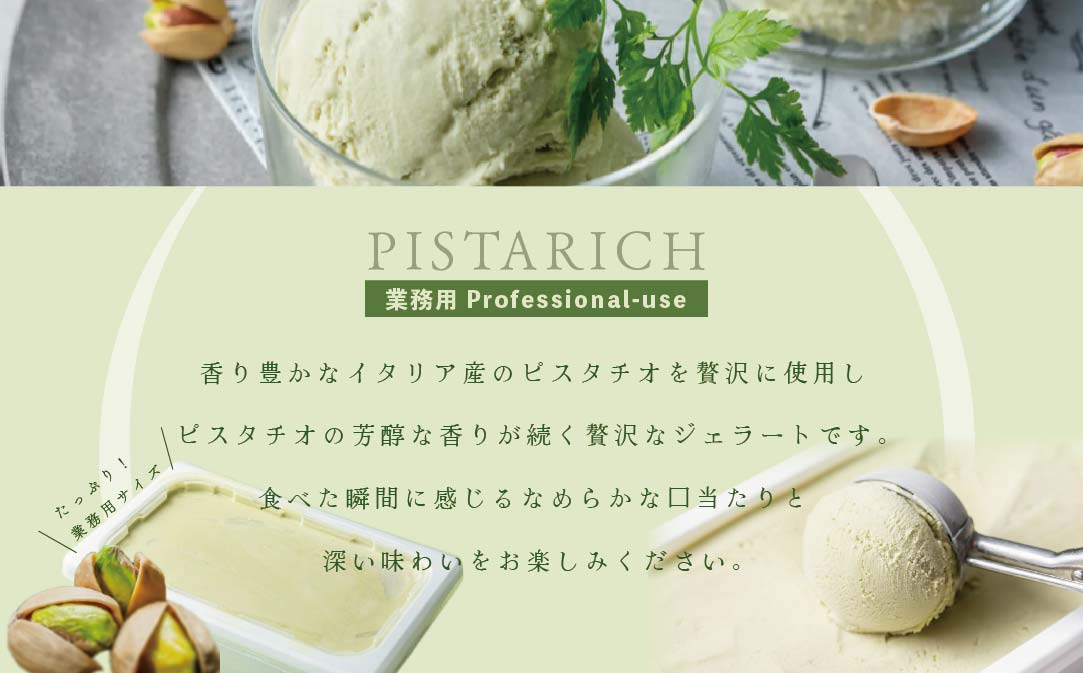 【毎月定期便】【THE ICE】業務用1リットル ピスタリッチ ×2ヵ月定期便【be003-1075-100-2】