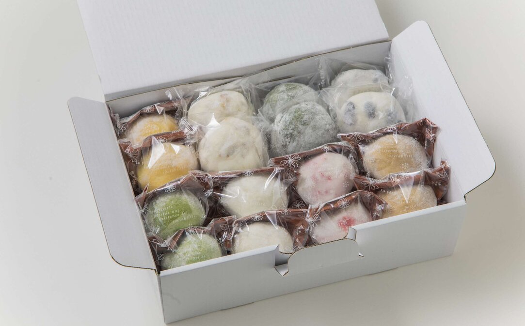 【定期便】一久大福堂 食べ比べ大福セット 8種×各2個 【合計16個入 × 8回配送】